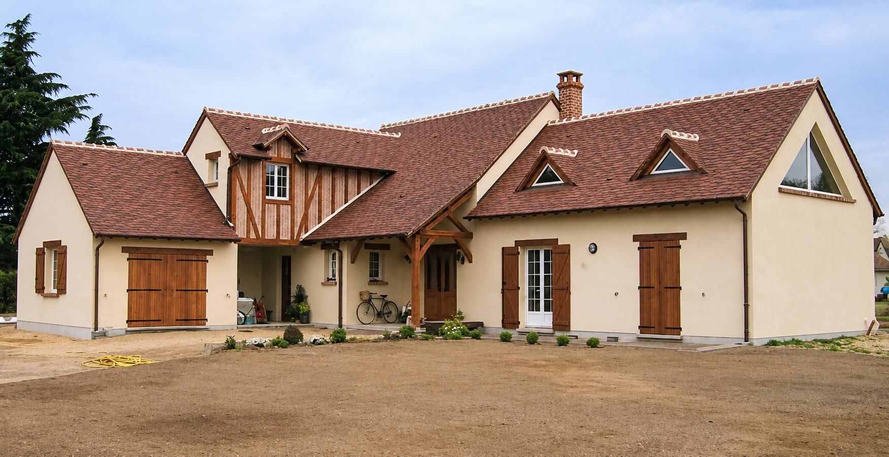Construction maison, réalisation de l’entreprise Courtin