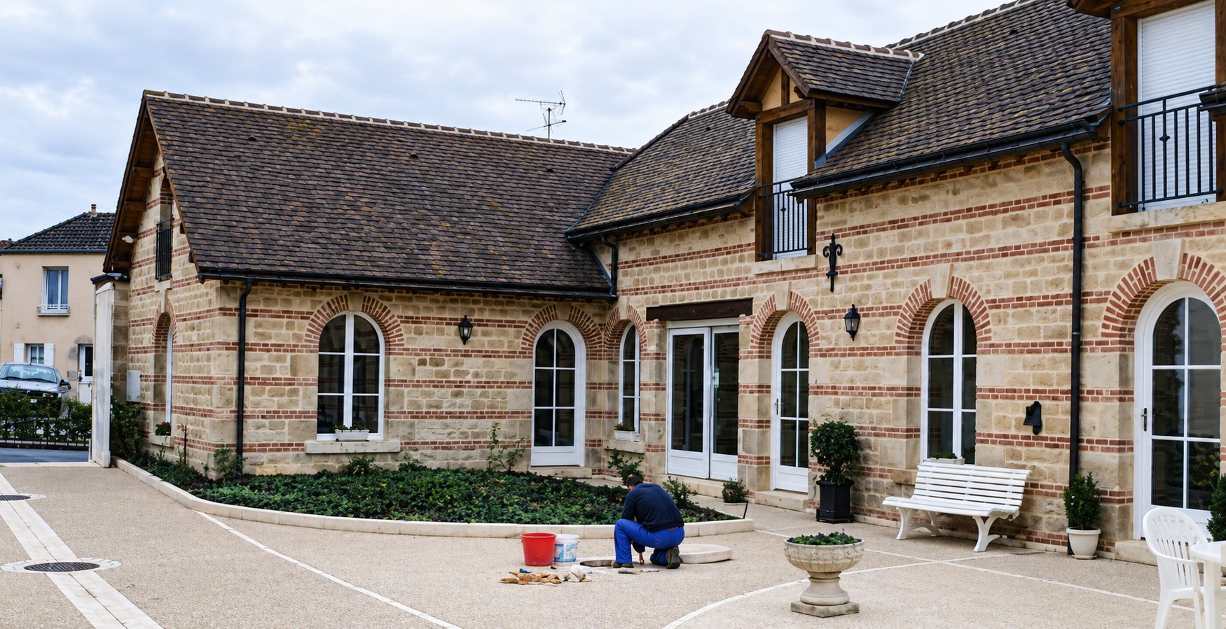 Restauration, réalisation de l’entreprise Courtin