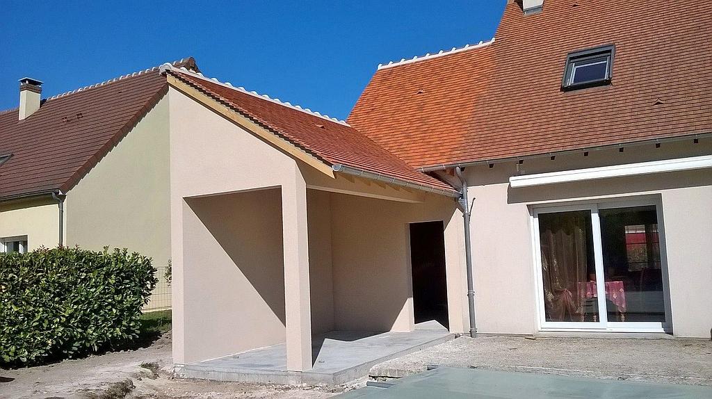 Préau, réalisation de l’entreprise Courtin