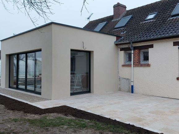 Extension, réalisation de l’entreprise Courtin
