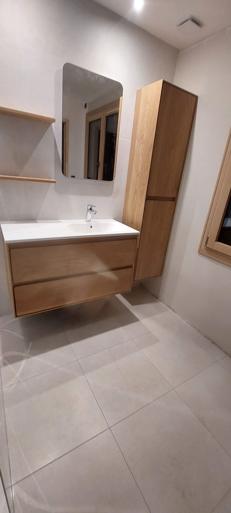 Rénovation salle de bain, réalisation de l’entreprise Courtin